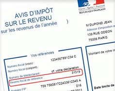 revenus fiscal de référence